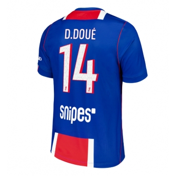 Billige Fotballdrakt Paris Saint-Germain Desire Doue #14 Replika Hjemmedrakt 2026-27 Kortermet